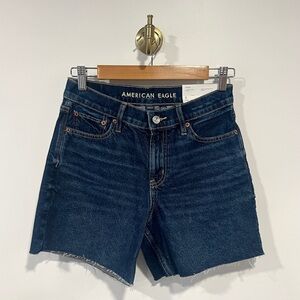 American Eagle Strigid 6in Relaxed Denim Short